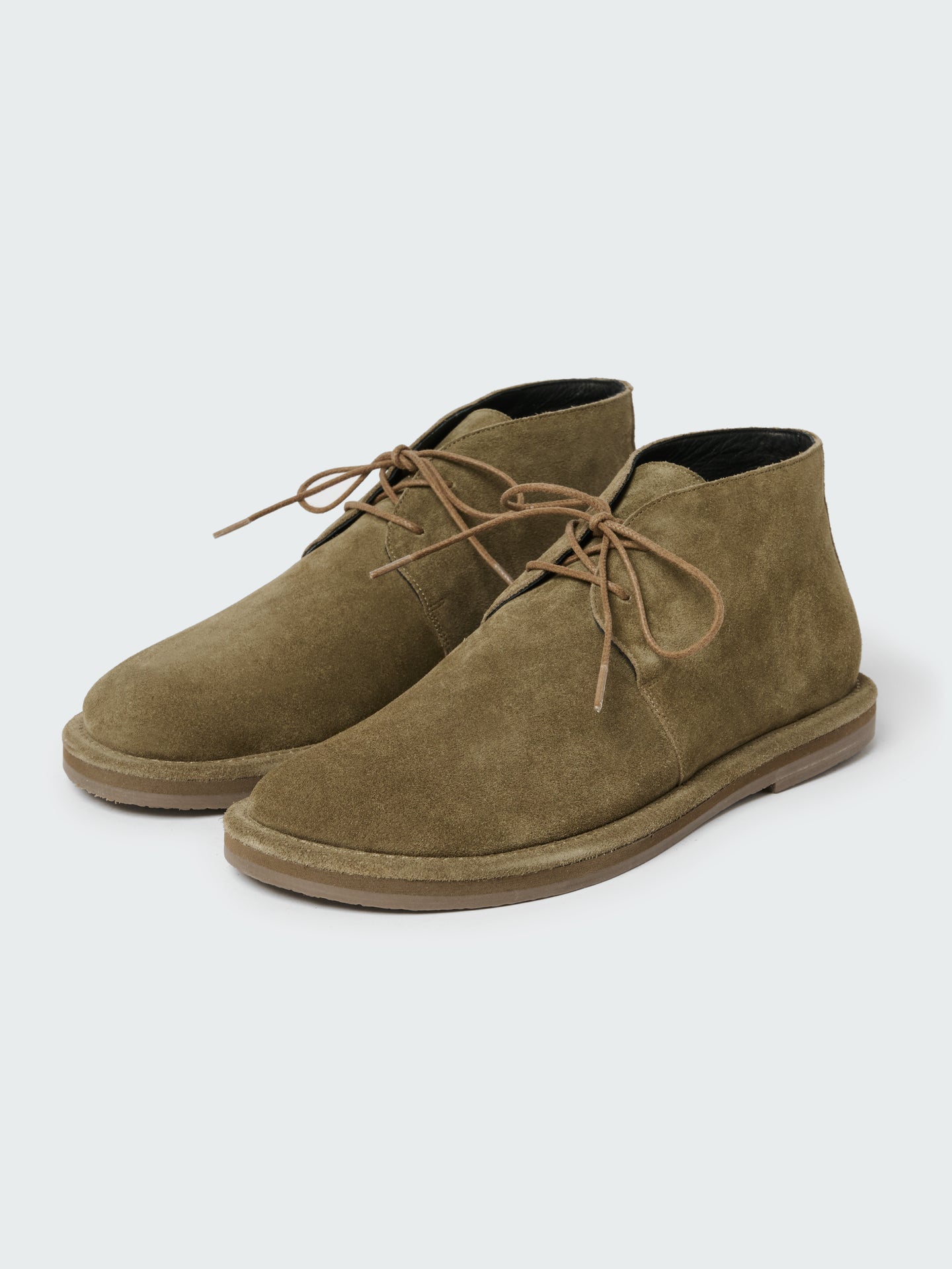 Men's Woodrow Suede Boot in Taupe