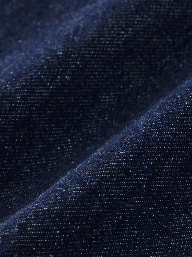 York Denim Popover Shirt in Indigo Wash