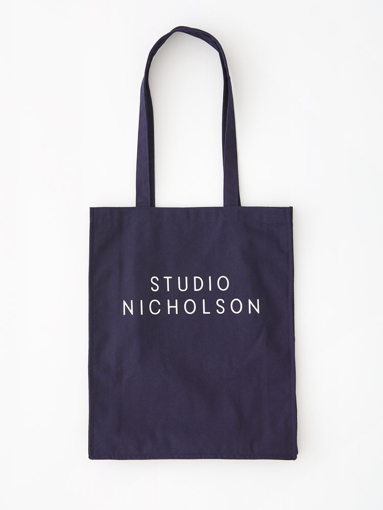 Studio Nicholson Small Tote Bag in Dark Navy
