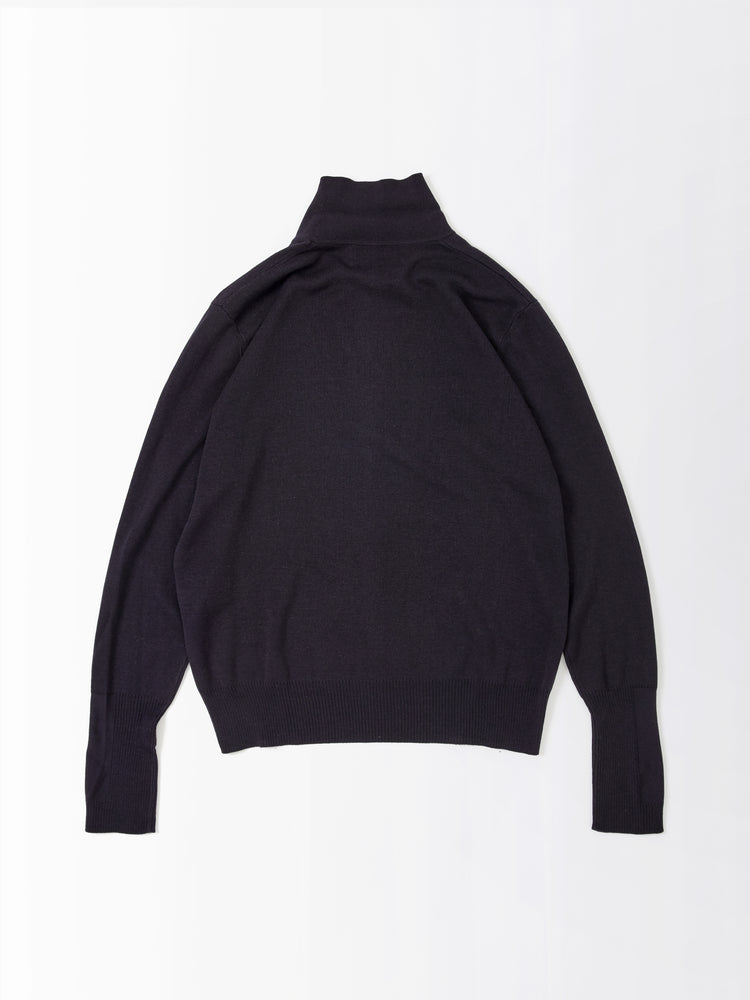 Uejo Knit Polo In Dark Navy
