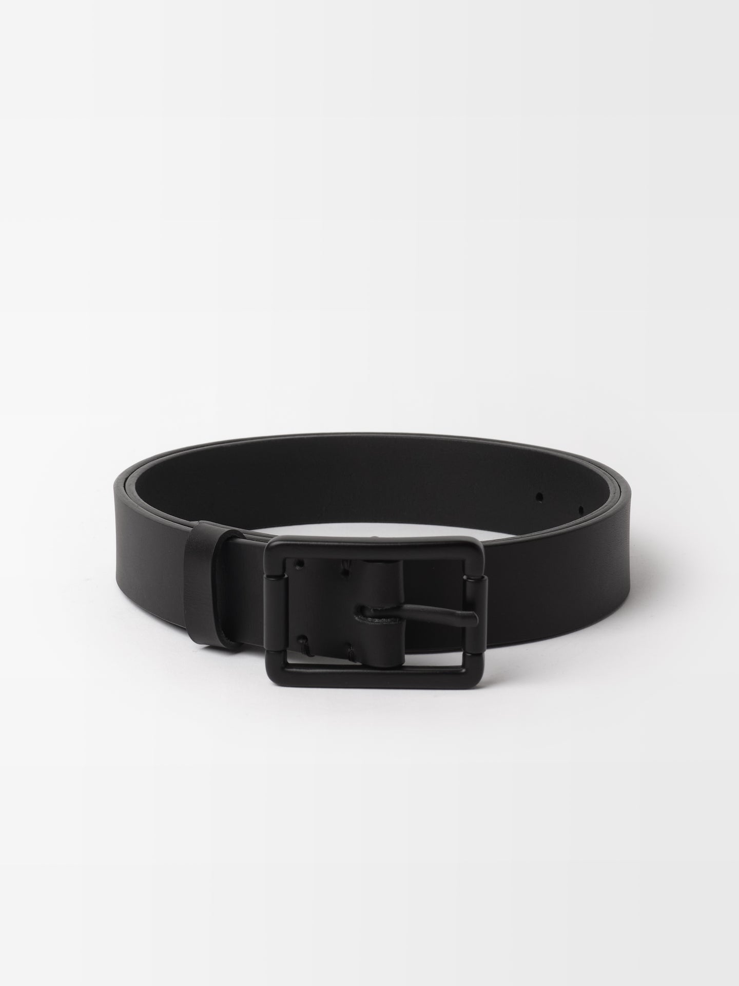 Leather Belt in Black