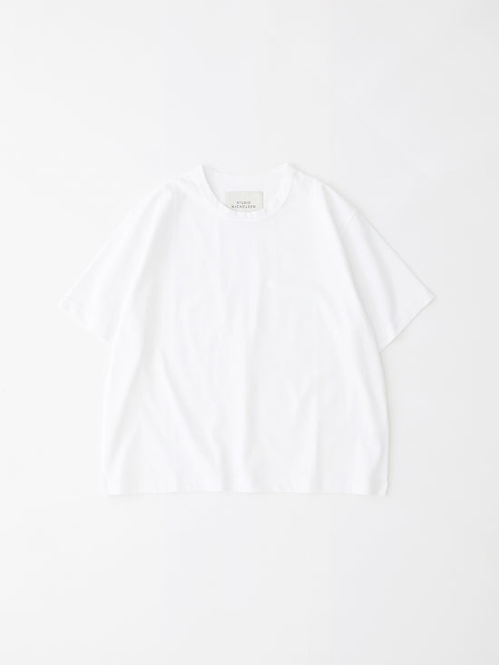 Lee T-Shirt in Optic White– Studio Nicholson